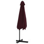 Voir la diapositive 5 : VIDAXL Parasol de jardin avec mat en acier 300 cm Rouge bordeaux