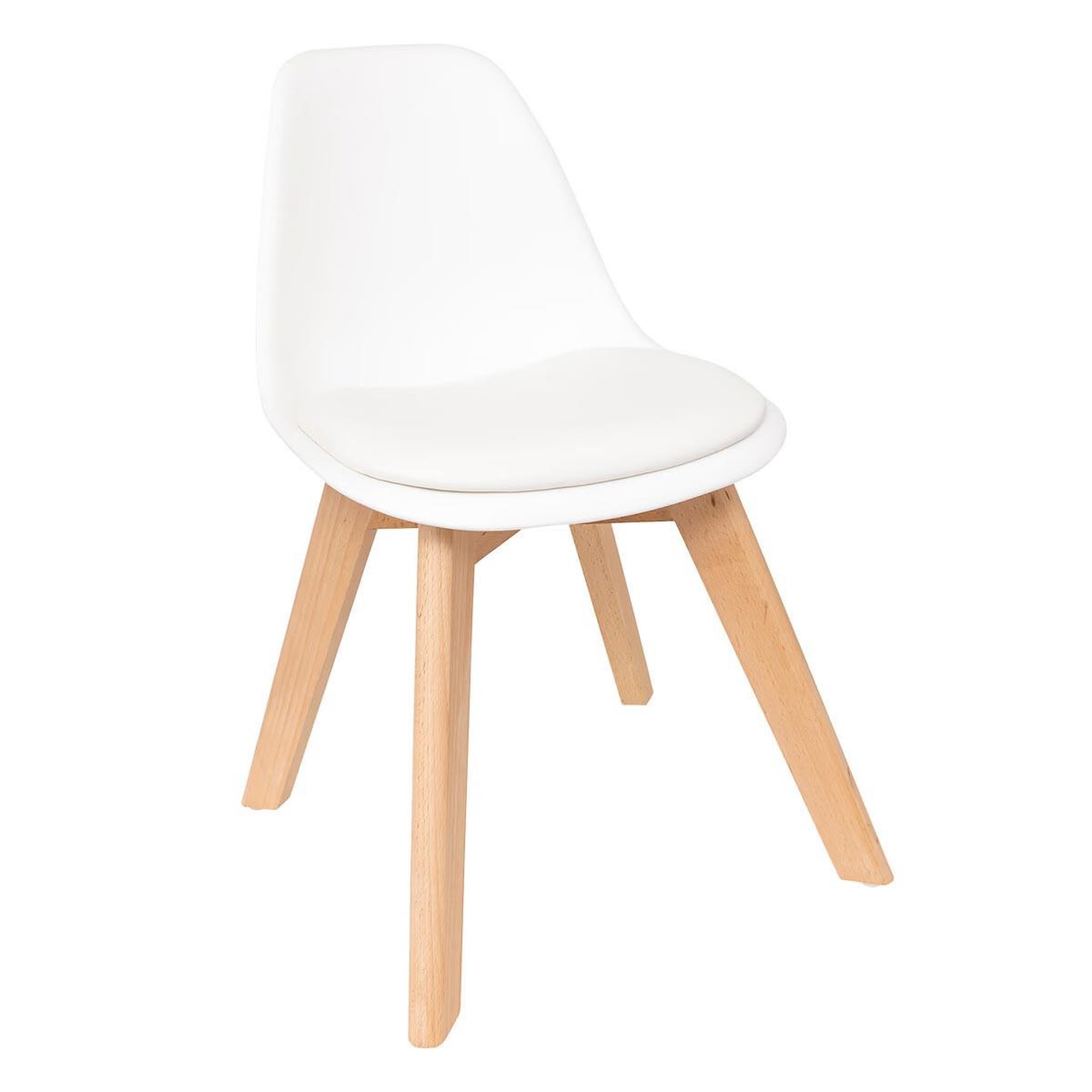 Atmosphera Kids Chaise enfant mini  baya  55cm blanc