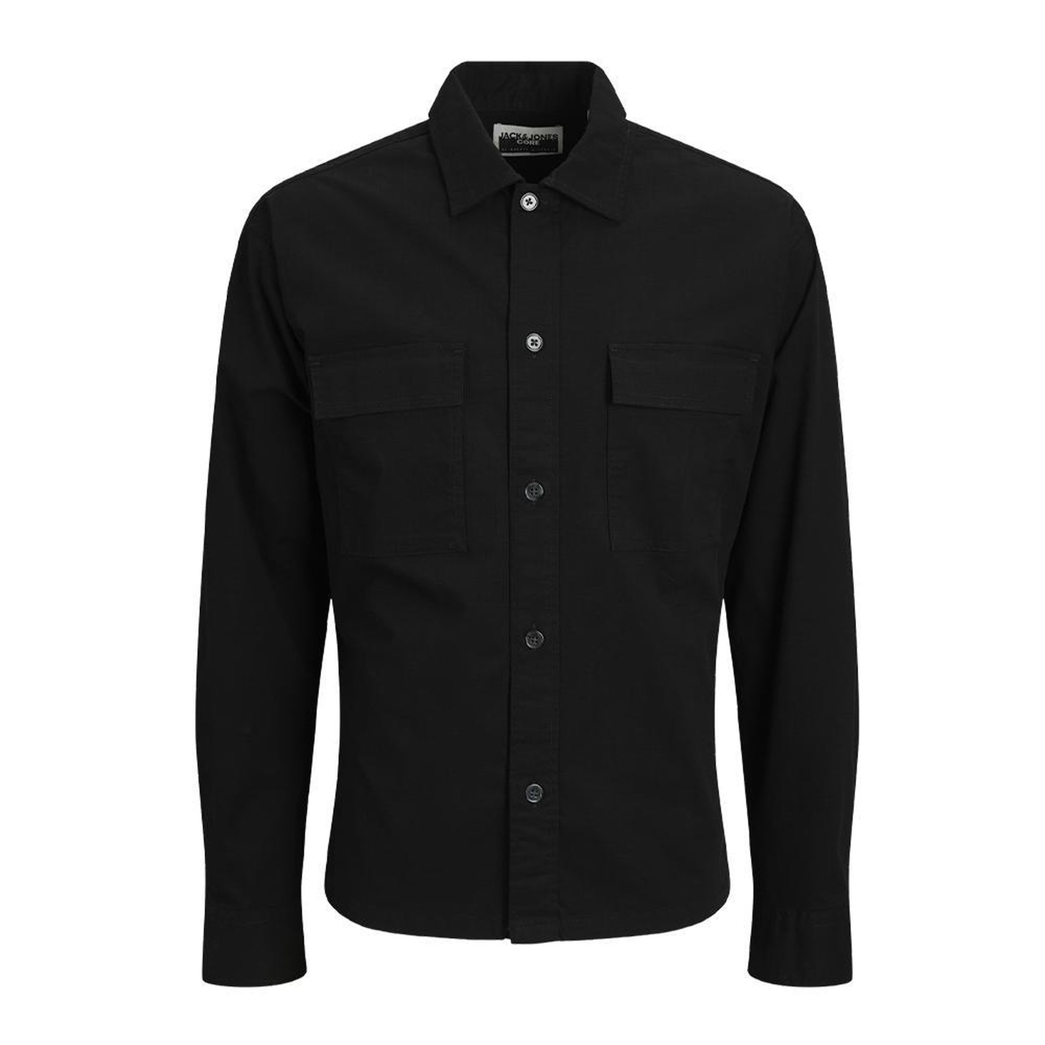 Jack & Jones Surchemise Noire Homme Jack & Jones Cotarmac. Coloris disponibles : Noir