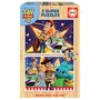 EDUCA Puzzle en bois 2 x 25 pièces : Toy Story 4