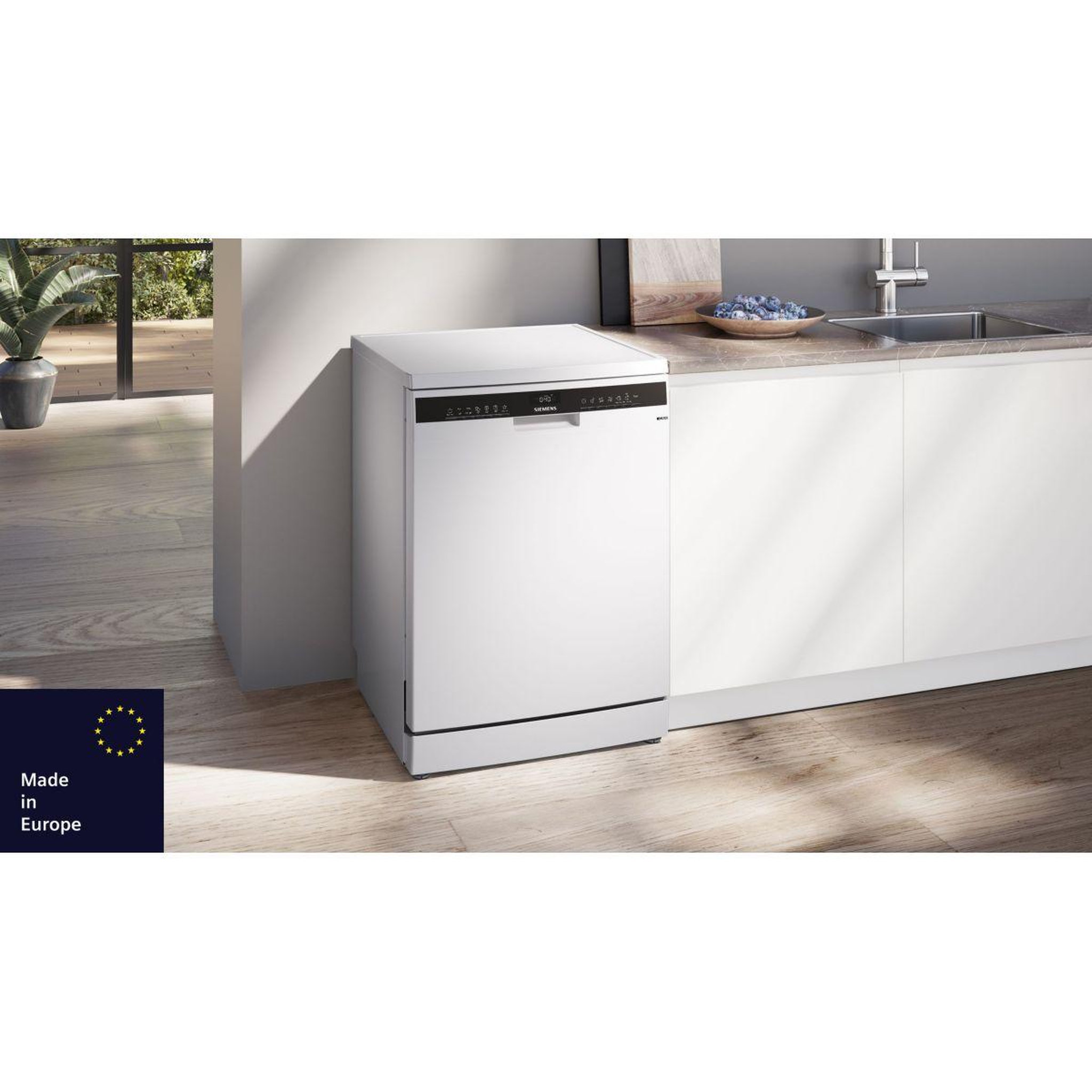 Voir la diapositive 2 : Siemens Lave vaisselle 60 cm sn23hw02me série iq300 variospeed plus