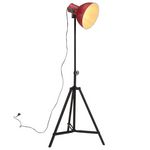 VIDAXL Lampadaire 25 W rouge delave 61x61x90/150 cm E27