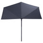 Voir la diapositive 3 : MADISON Madison Parasol de balcon Sun Wave 270x150 cm Gris PAC3P014