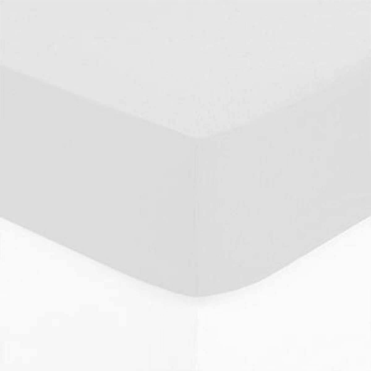 ATMOSPHERA Drap Housse  Intérieur  90x190cm Blanc