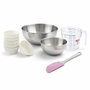 Voir la diapositive 1 : ZENKER Set de 79 ustensiles de pâtisserie moules à muffins bol à mixer spatule pâtisserie et verre doseur Zenker Nature FSC