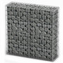 Voir la diapositive 1 : VIDAXL Panier de gabion avec couvercle Fil galvanise 100x100x30 cm