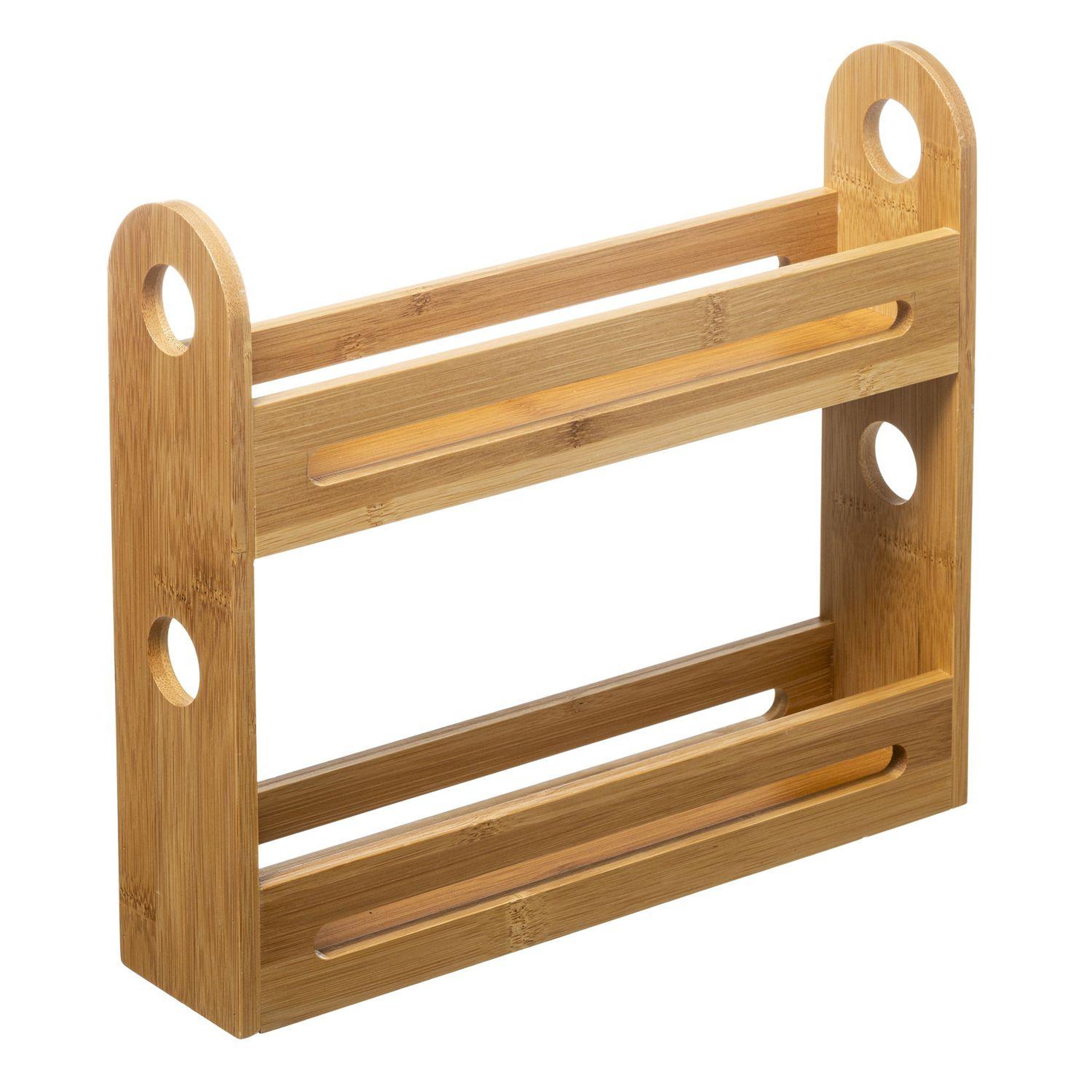 FIVE Étagère à épices 2 niveaux en bambou BELYA - Beige