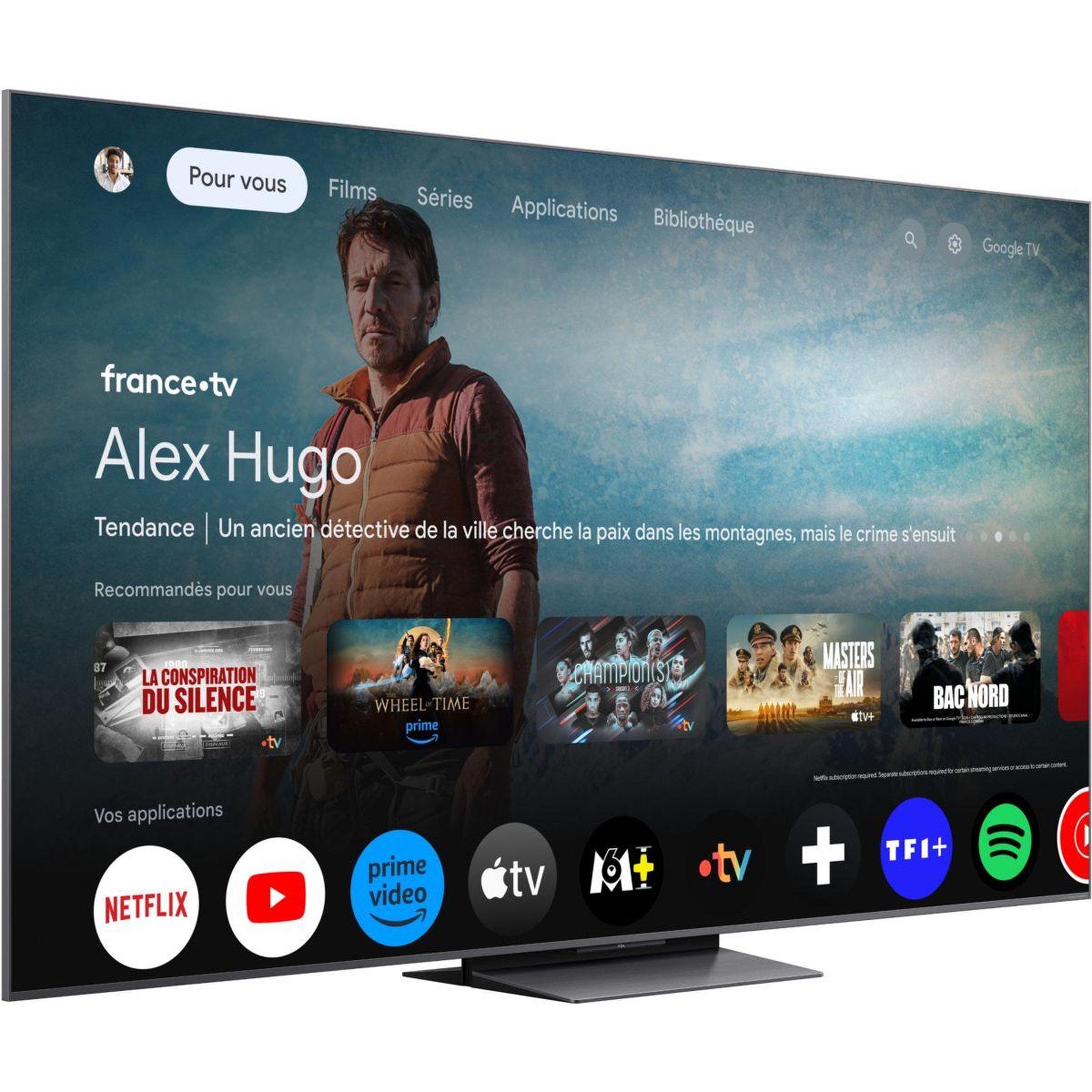 Voir la diapositive 4 : TCL Tv mini led 65c89k (2025) 65  (164 cm) 4k ultra hd - 144hz, google tv, système sonore bang & olufsen