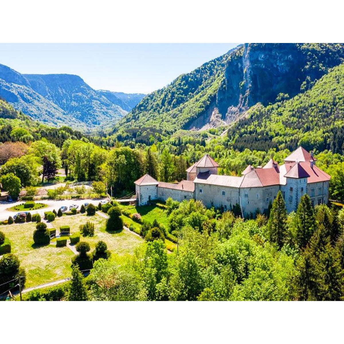 Smartbox Séjour de 2 jours dans un château 4* près d'Annecy - Coffret Cadeau Séjour