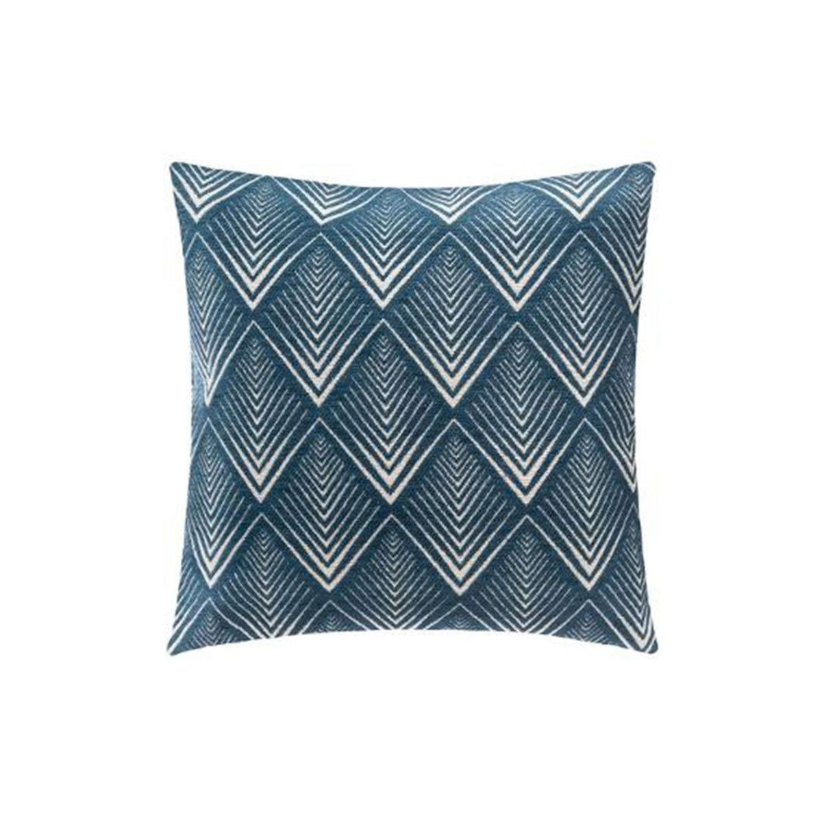 ATMOSPHERA Housse de Coussin  Chen Geo  40x40cm Bleu