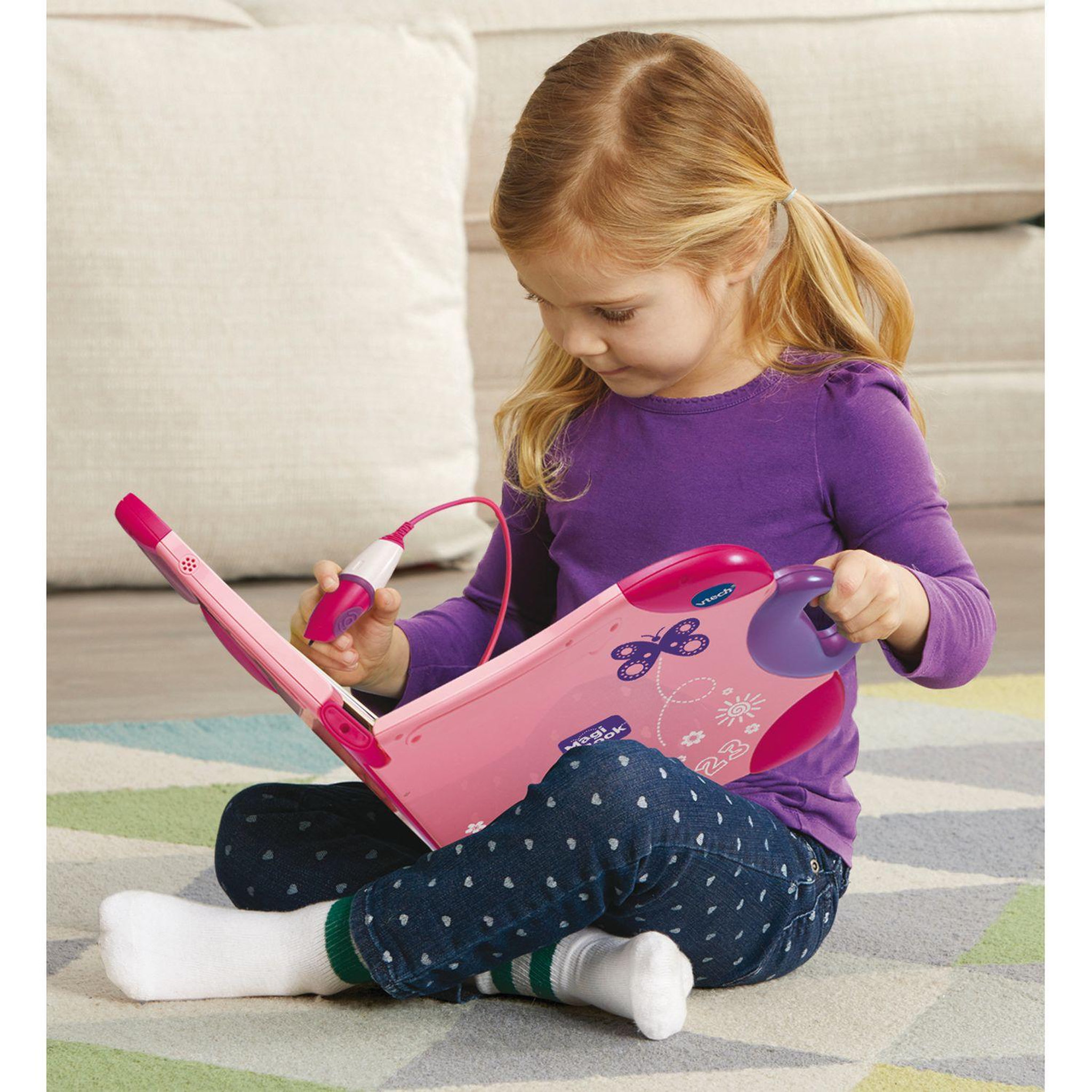 Voir la diapositive 5 : VTECH Magibook Starter Pack Rose 
