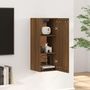 Voir la diapositive 3 : VIDAXL Armoire suspendue Chene marron 35x34x90 cm Bois d'ingenierie