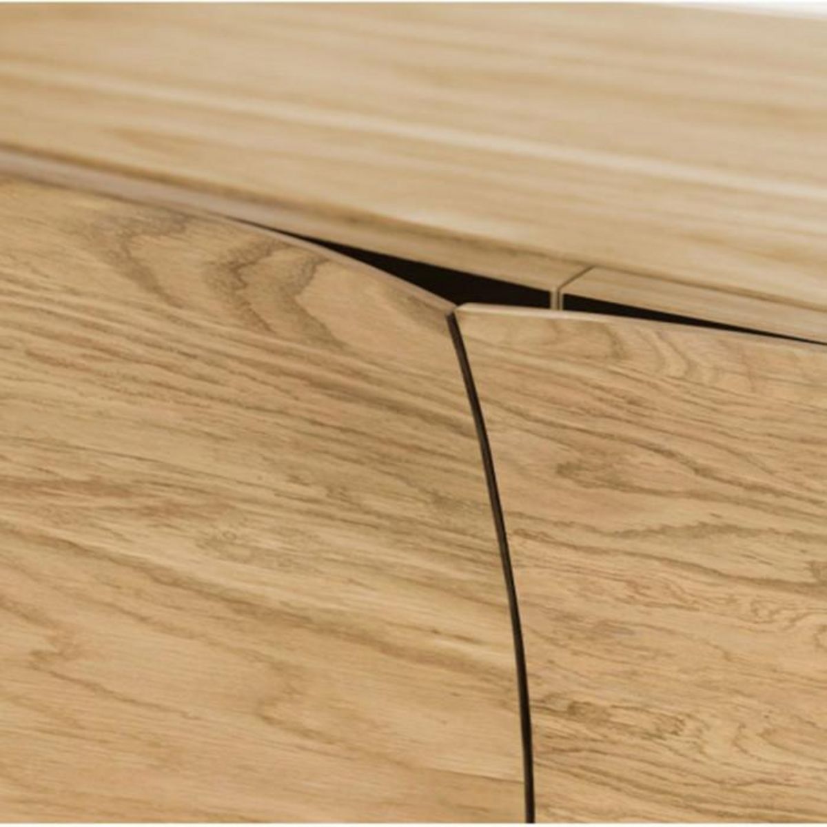 Paris Prix Buffet 2 Portes & 2 Niveaux  Plof  120cm Chêne