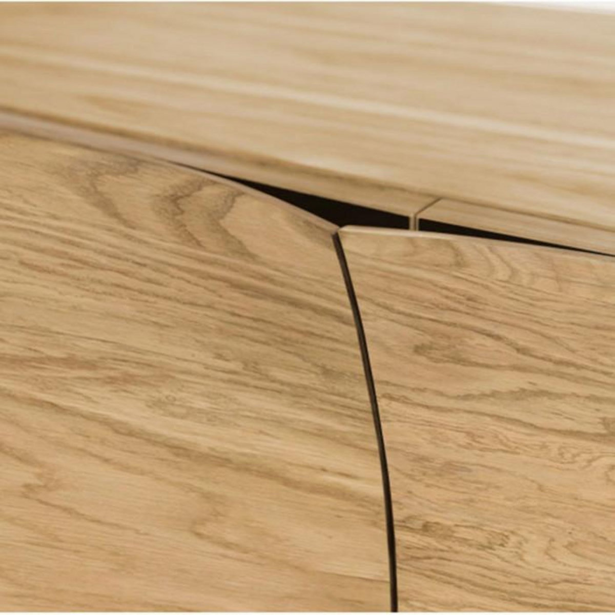 Paris Prix Buffet 2 Portes & 2 Niveaux  Plof  120cm Chêne