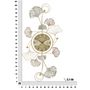 Voir la diapositive 6 : Paris Prix Décoration Murale Avec Horloge  Leavy  102cm Multicolore