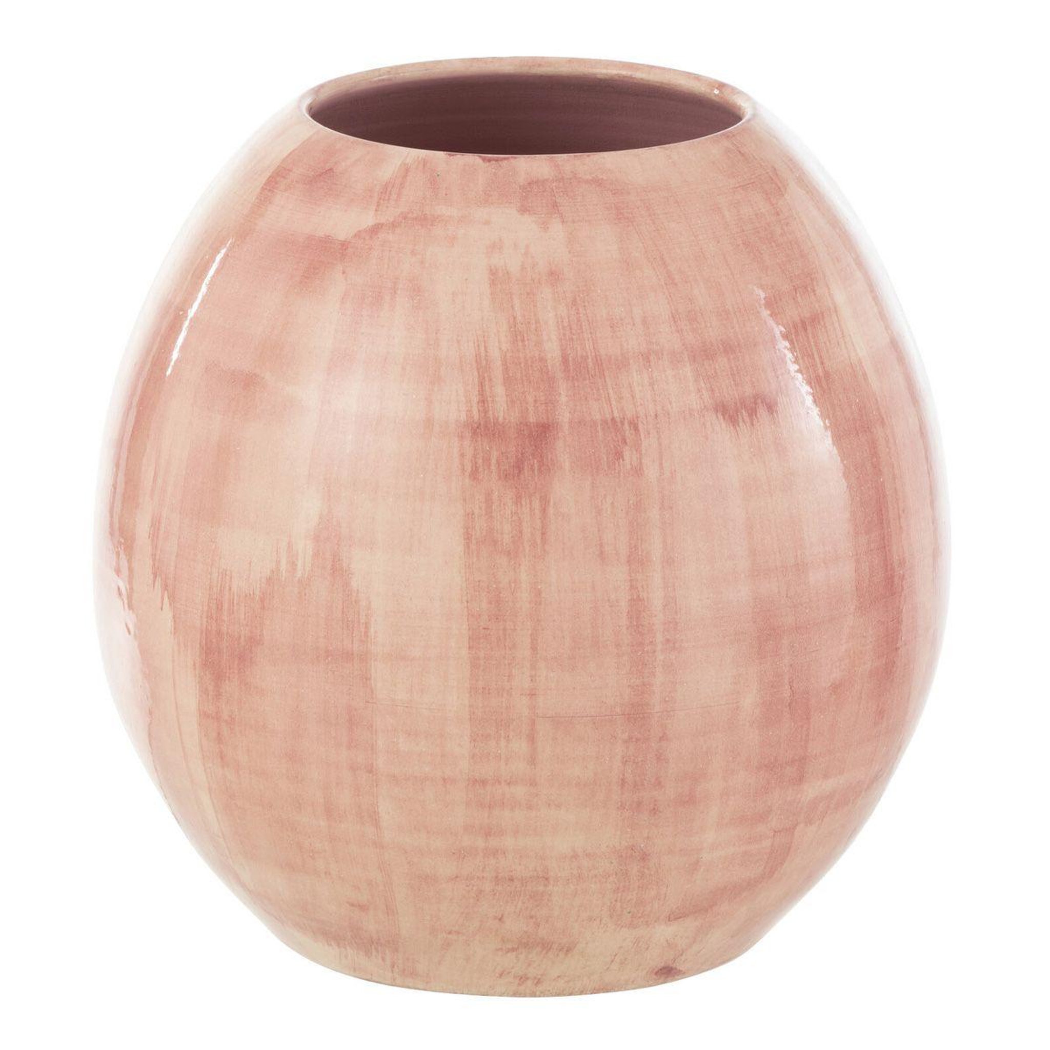 J-LINE Cache-Pot en Céramique  Pinky Perfect  28cm Rose