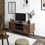 Voir la diapositive 2 : The Home Deco Factory Meuble TV 2 portes et 2 niches