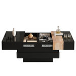 MERAX Table basse. Coloris disponibles : Noir