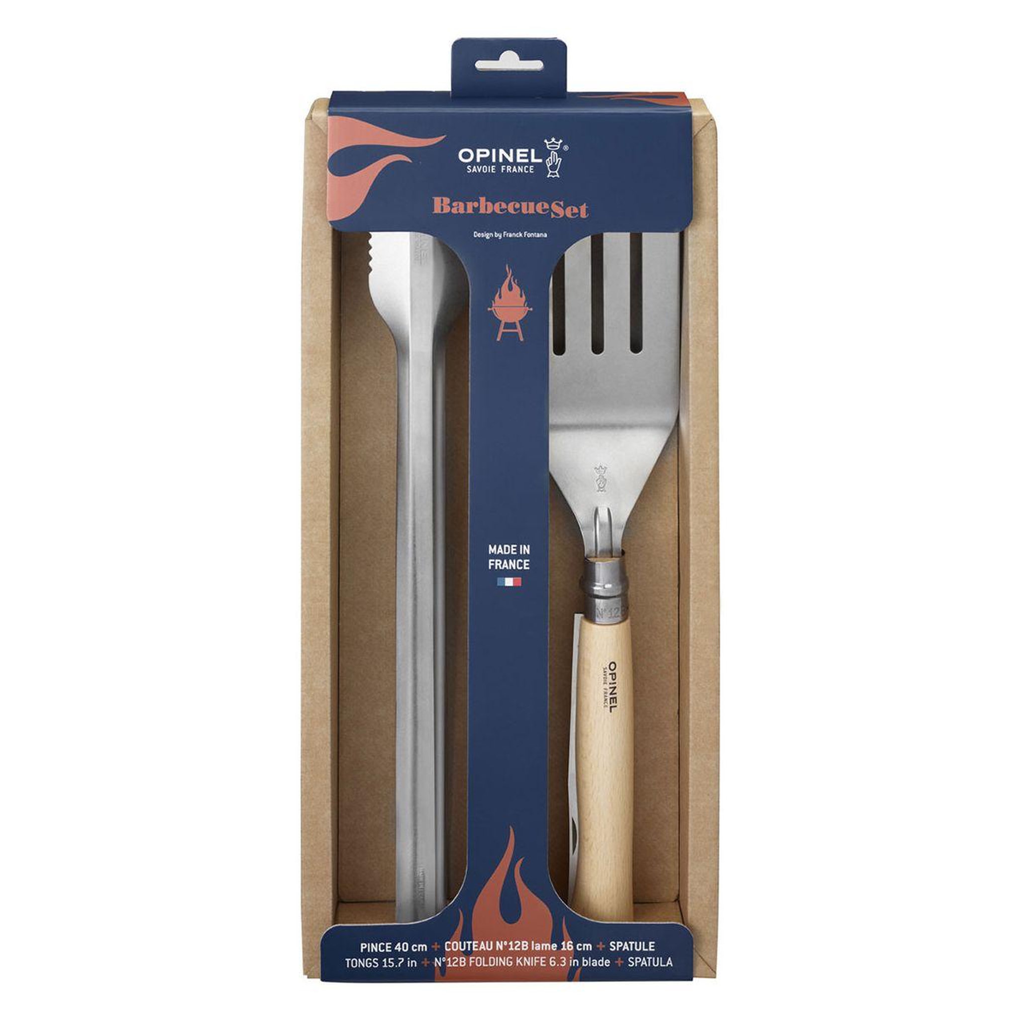 Opinel Ustensile barbecue barbecue brochable