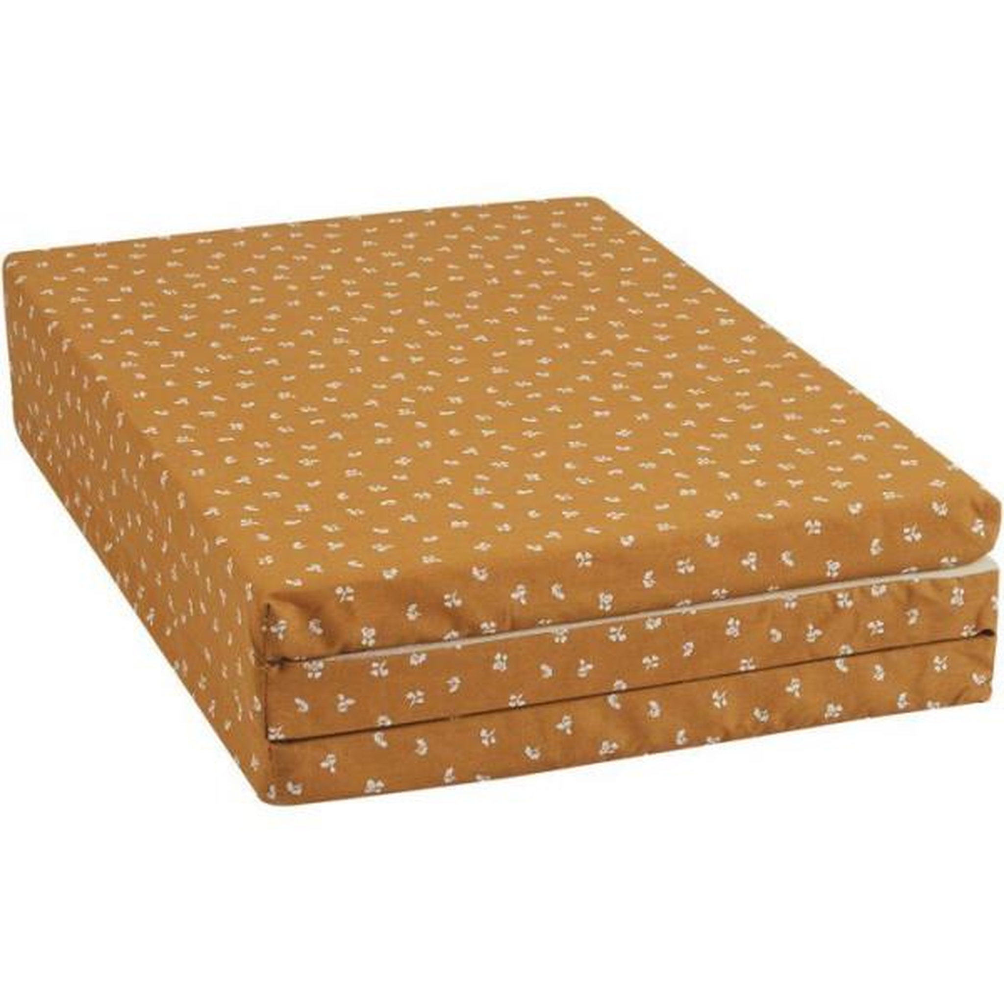 Voir la diapositive 4 : CANDIDE Matelas de voyage - 120 x 60 cm - Ep. 4 cm - Pliant - Camel - CANDIDE