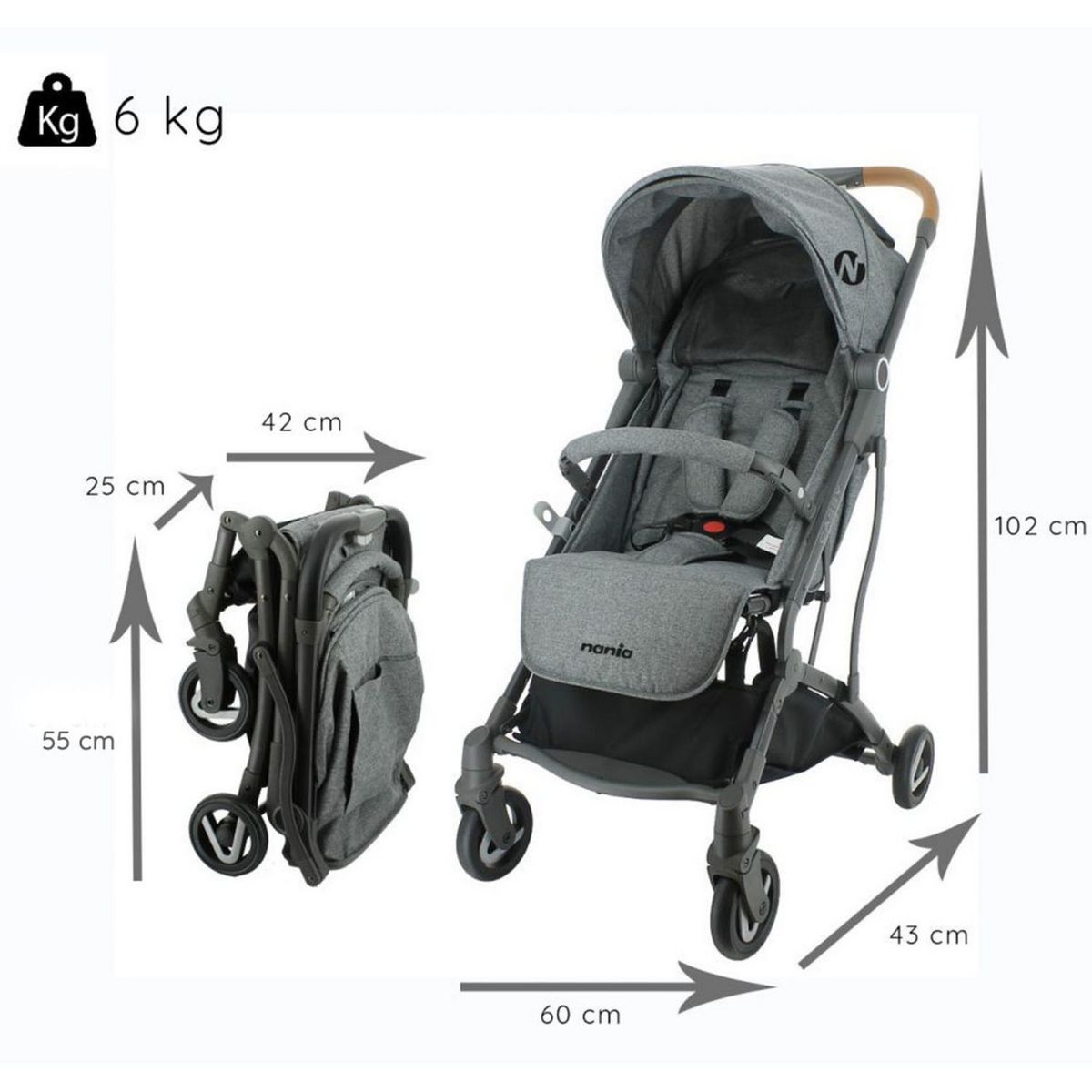 MARVEL NANIA Poussette compacte CASSY