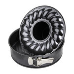 ZENKER Moule à manqué et à savarin double fond 26 cm Zenker Black Metallic