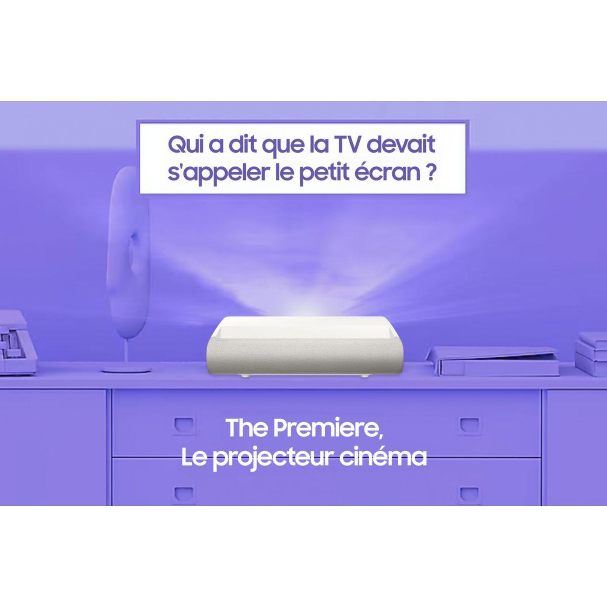 Voir la diapositive 2 : Samsung Vidéoprojecteur home cinéma the premiere sp-lpu7d