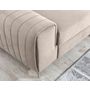 Voir la diapositive 3 : BEST MOBILIER Talisay - canapé d'angle droit - 5 places - convertible avec coffre - en velours