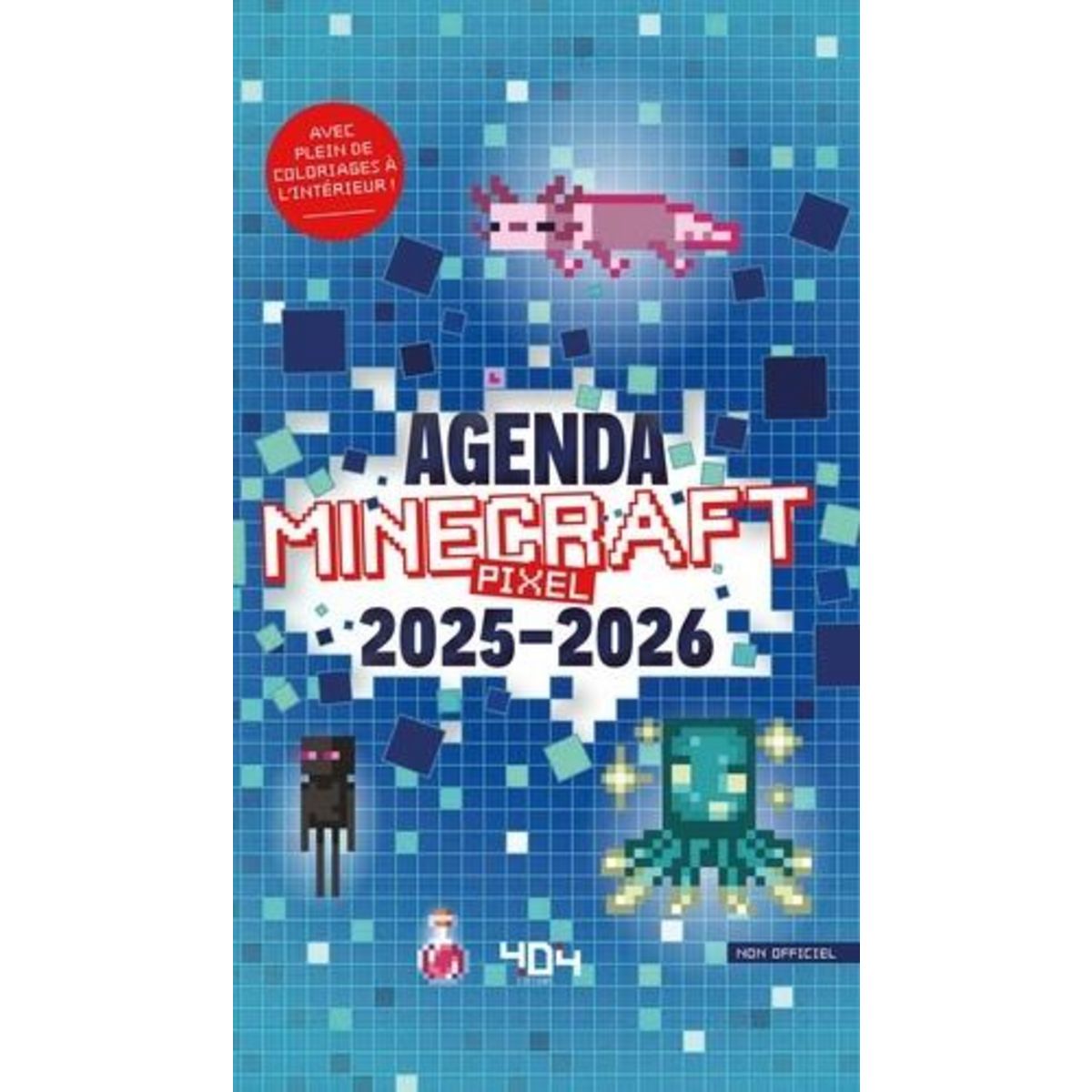 AGENDA MINECRAFT PIXELS. EDITION 2025-2026, Sapuppo Daniele