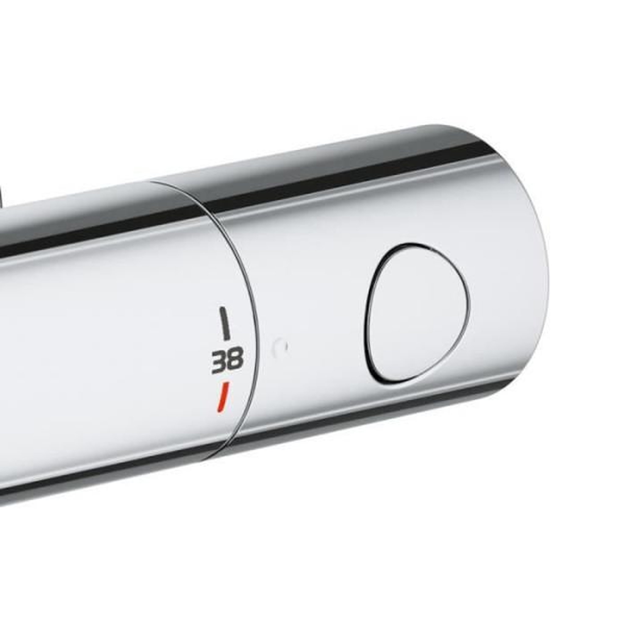 Voir la diapositive 5 : Grohe Grohe mitigeur thermostatique douche precision get, montage mural, indicateur de température, filtres intégré, 34773000