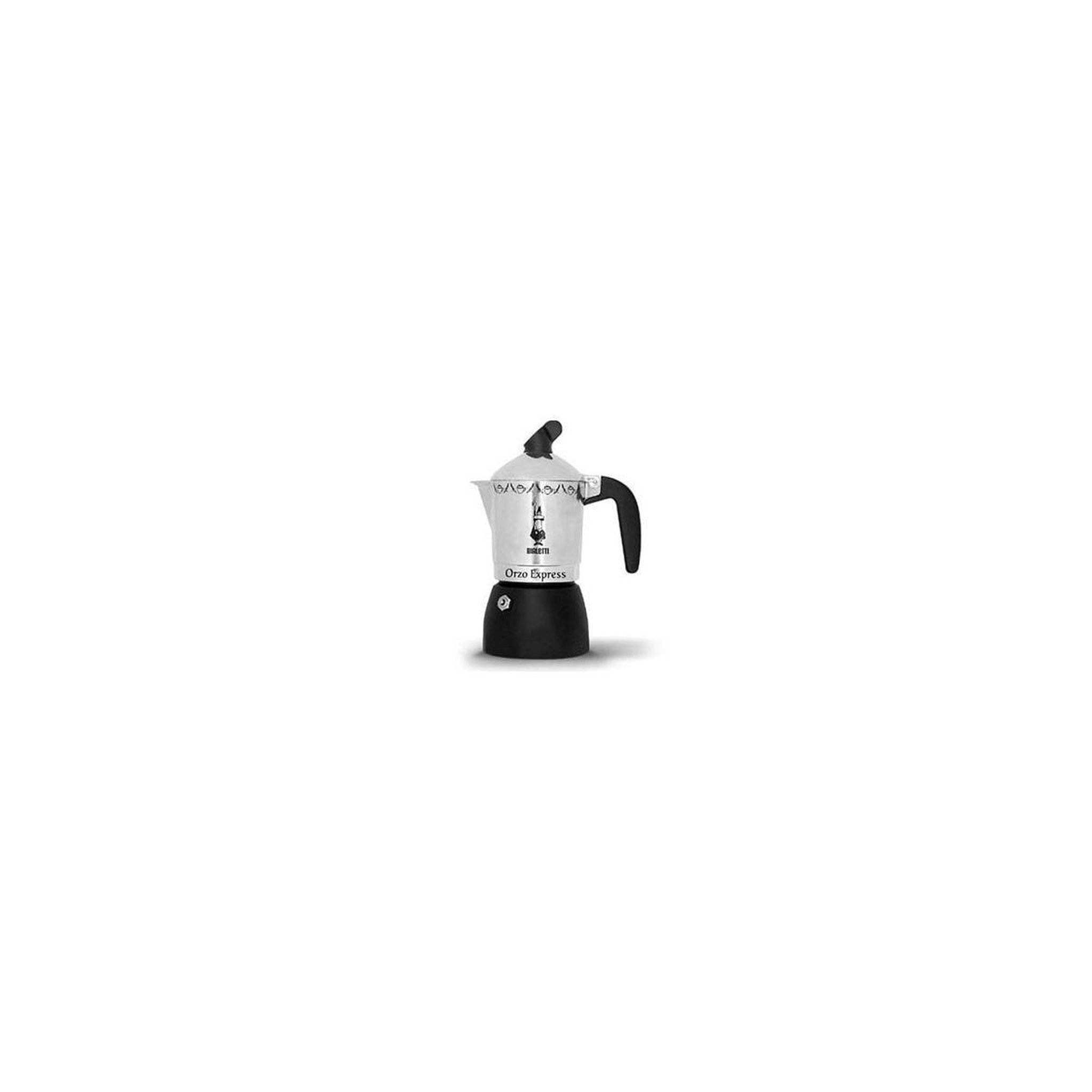 BIALETTI Bialetti orzo express cafetière à moka aluminium, noir