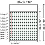 Voir la diapositive 6 : KERBL Kerbl Porte pour filets de cloture electrique 95-125 cm 446518