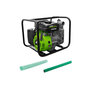 Voir la diapositive 1 : VITO Garden Motopompe thermique 105 Cm3 4T 3CV Innondations Kit complet + 2x10m de Tuyau 1.5  Ø43Cm VITO