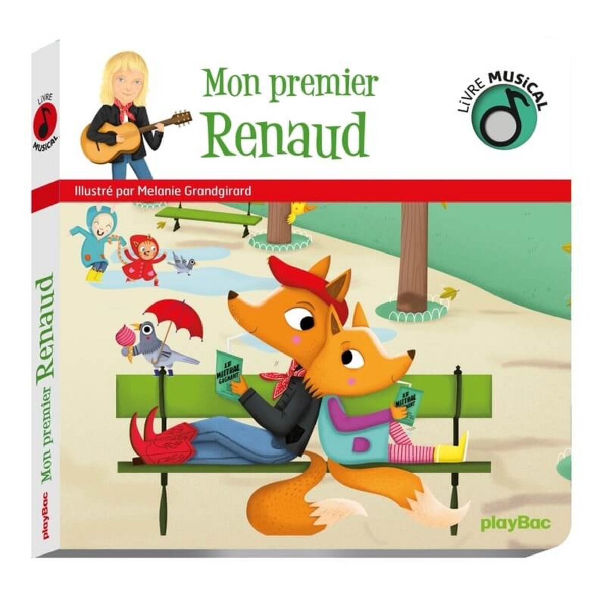 Hachette jeunesse livre musical - mon premier Renaud