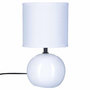 Voir la diapositive 2 : ATMOSPHERA Lampe à Poser Céramique  Boule  24cm Blanc