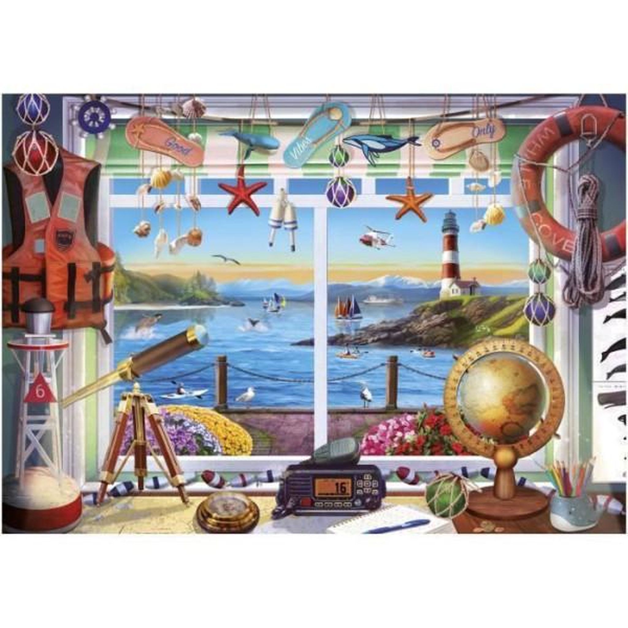 Voir la diapositive 2 : EDUCA Puzzle - educa - vie partuaire - 1000 pieces - 68x48 cm - pour adultes - theme nature