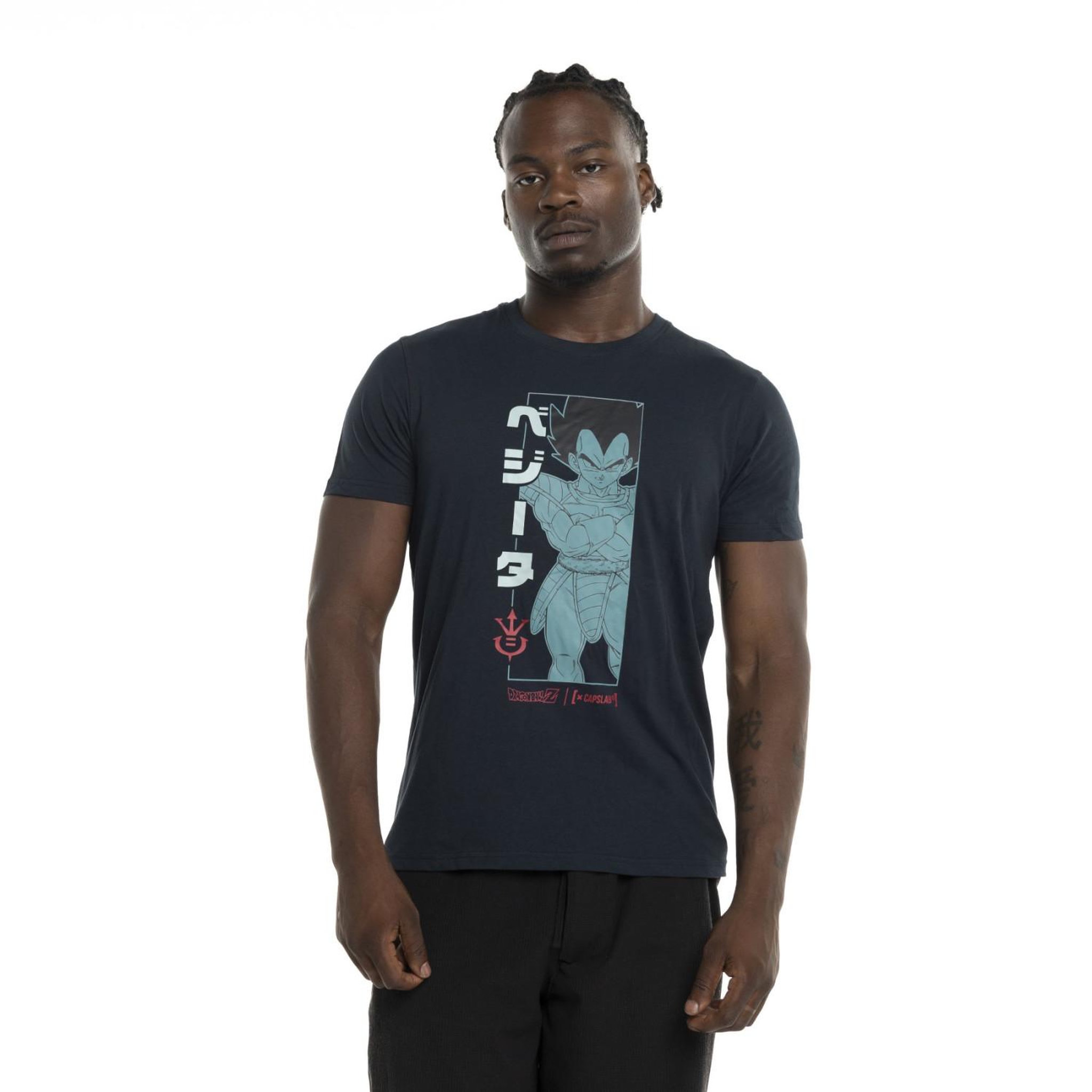 Voir la diapositive 1 : CAPSLAB T-shirt régular fit dragon ball z