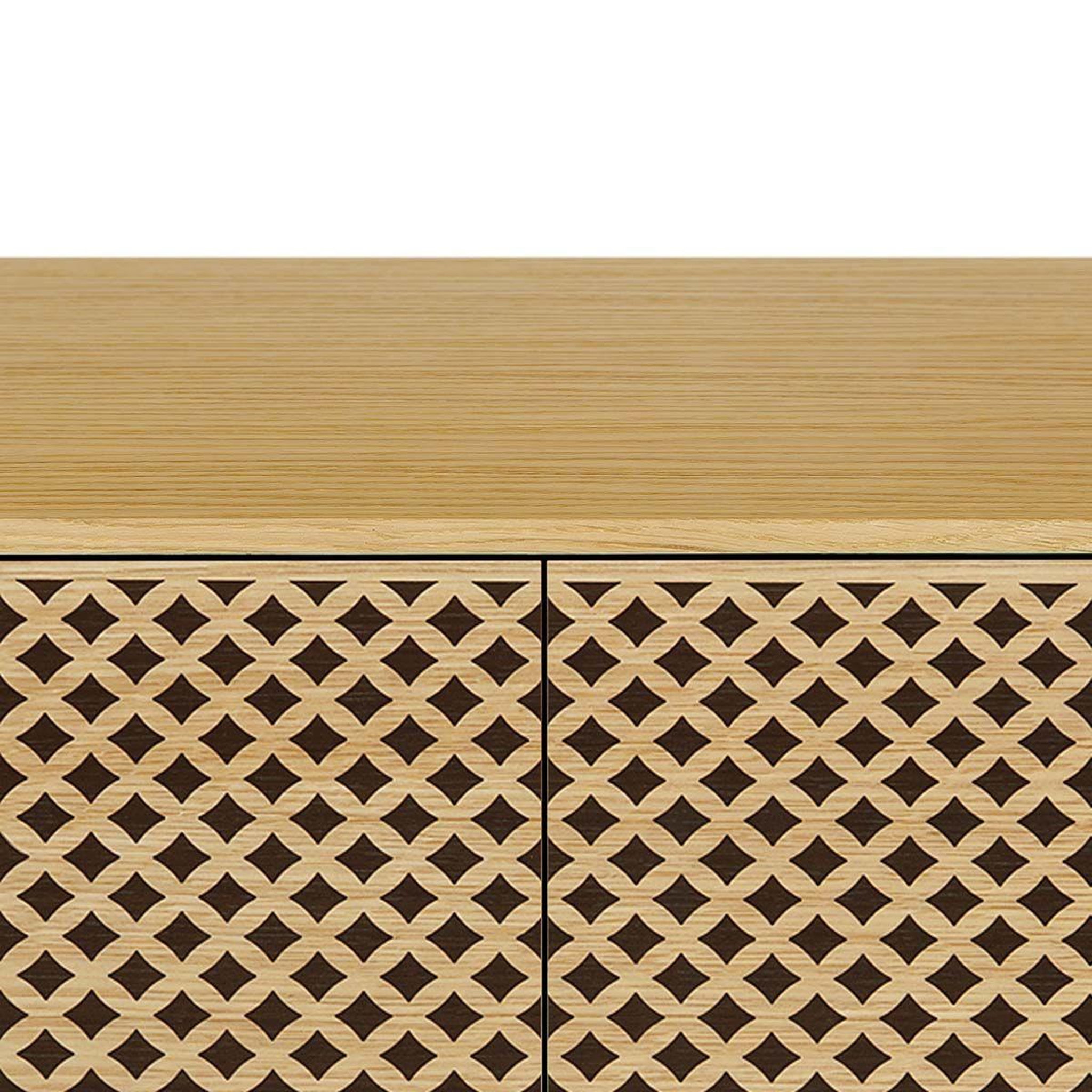 Voir la diapositive 5 : Paris Prix Commode en bois diamant  camden  140cm naturel