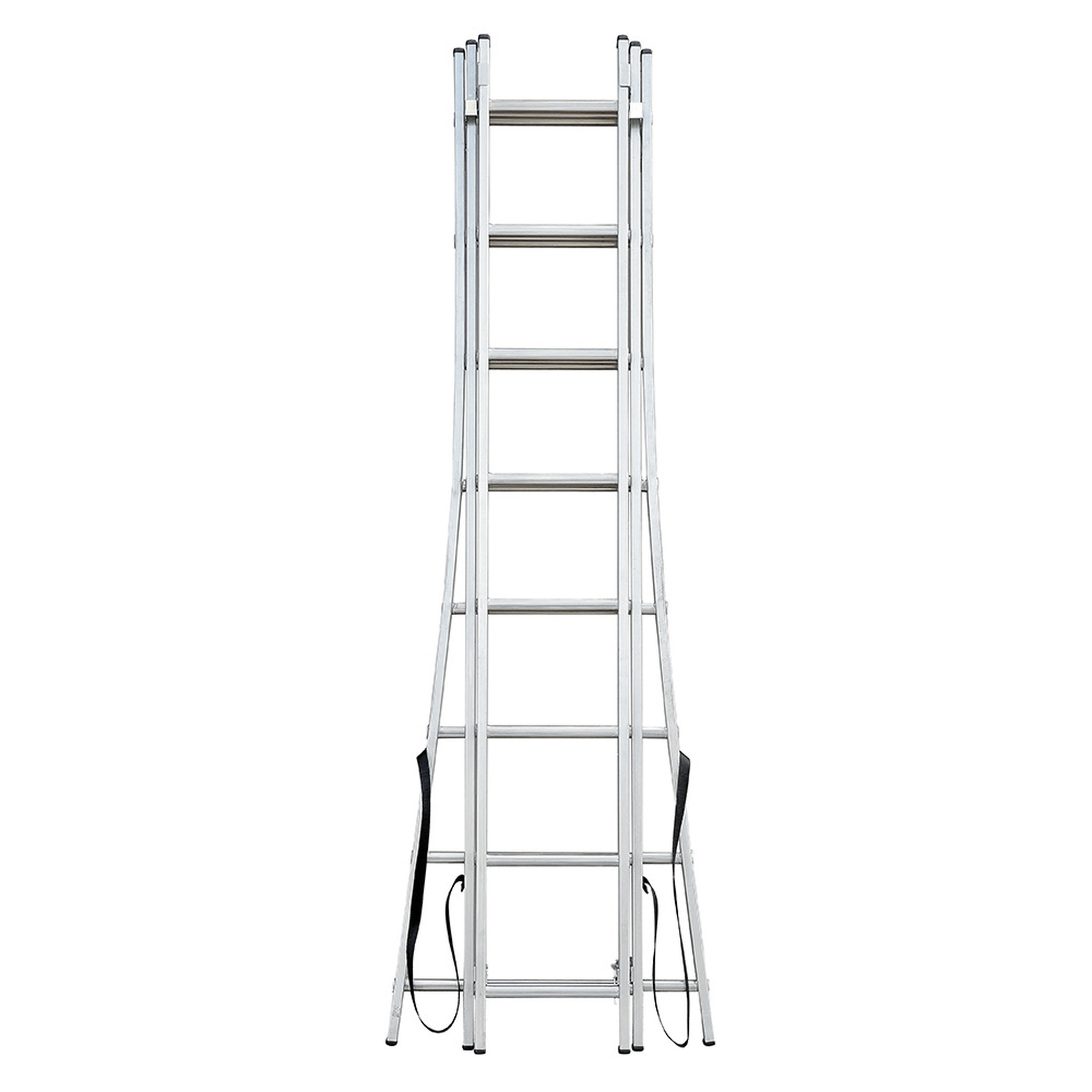 Voir la diapositive 3 : HAILO Echelle 3 plans 5m90 en aluminium - HOBBYSTEP