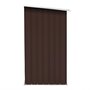 Voir la diapositive 4 : VIDAXL Abri de stockage de bois Acier galvanise 163x83x154 cm Marron