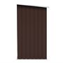 Voir la diapositive 4 : VIDAXL Abri de stockage de bois Acier galvanise 163x83x154 cm Marron