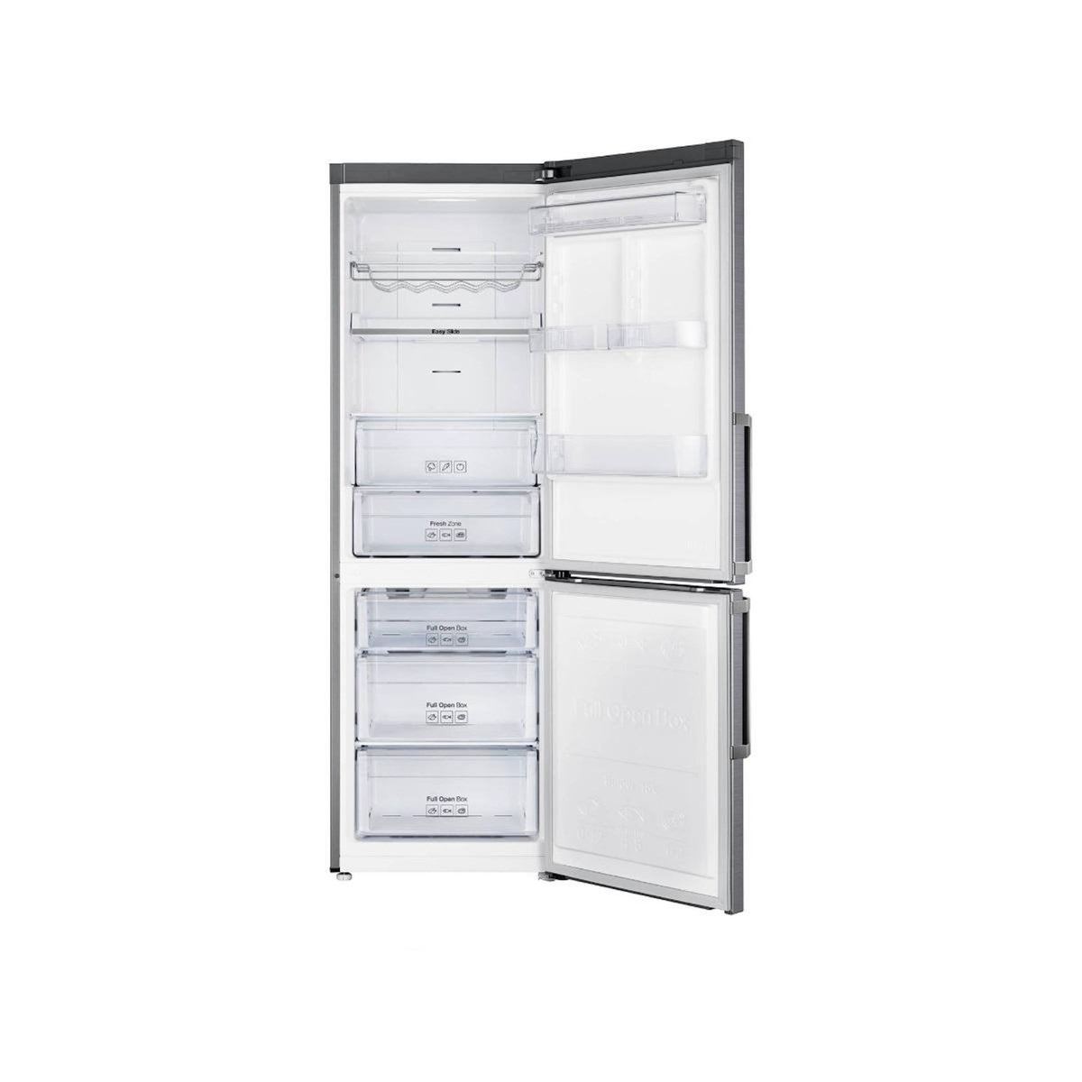 Samsung Réfrigérateur combiné 60cm 339l ventilé inox - RB34J3515S9