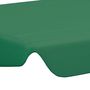 Voir la diapositive 5 : VIDAXL Toit de rechange de balançoire vert 150/130x105/70 cm