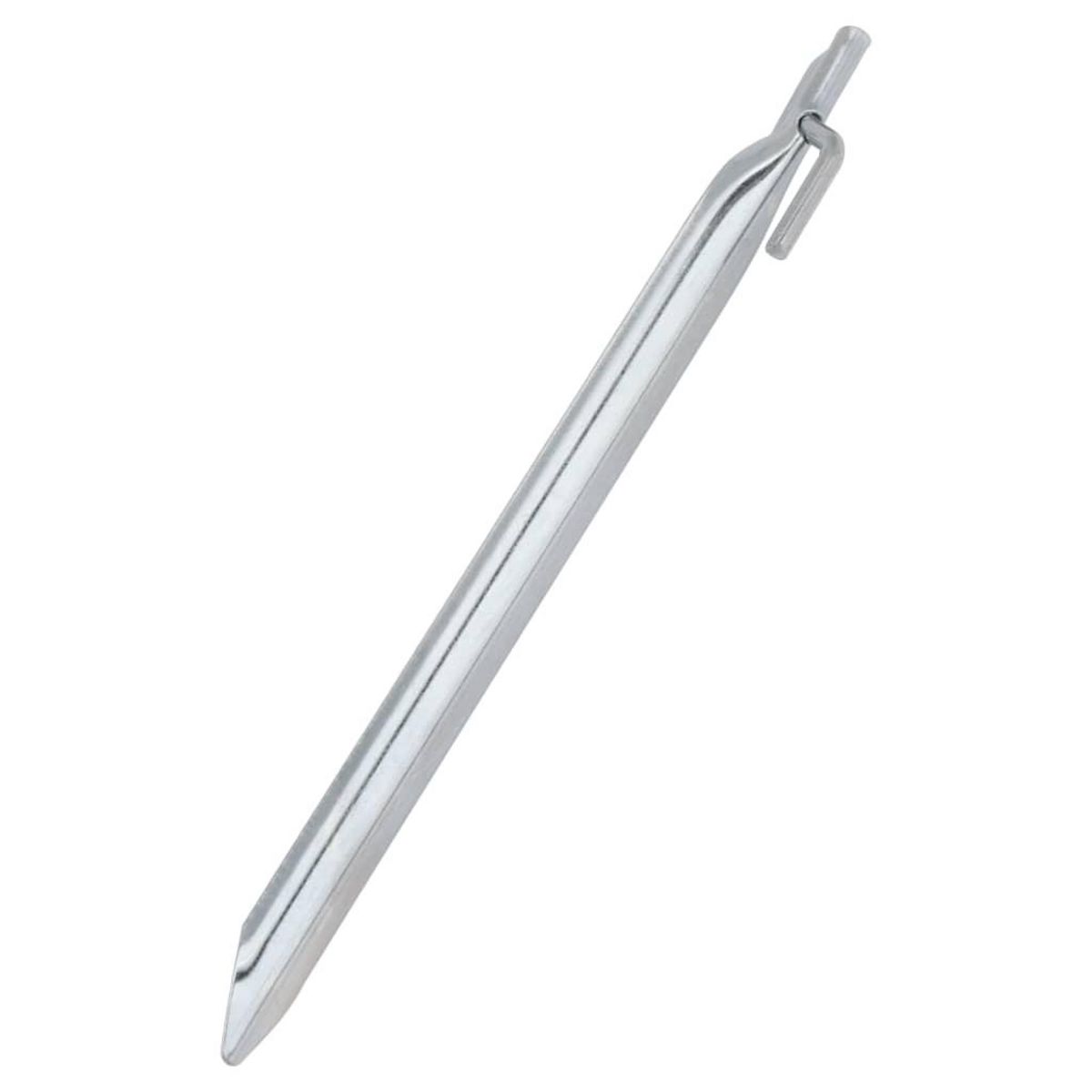 VIDAXL Piquets de tente 24pcs en forme de V 25cm Ø20mm acier galvanise