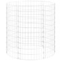 Voir la diapositive 2 : VIDAXL Poteau a gabion circulaire Acier galvanise Ø100x100 cm