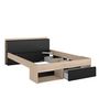 Voir la diapositive 5 : Lit double adulte 140x190 / 140x200 cm avec rangements BOOST