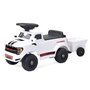 Voir la diapositive 1 : Jamara Porteur Ford F-150 Raptor blanc avec remorque