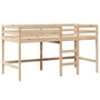 Voir la diapositive 5 : VIDAXL Lit superpose avec echelle et toit sans matelas 90x200 cm