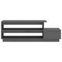 Voir la diapositive 5 : VIDAXL Table basse Gris 120x50x40,5 cm Bois massif de pin