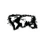 Voir la diapositive 2 : Paris Prix Papier Peint  White Continents, Black Oceans